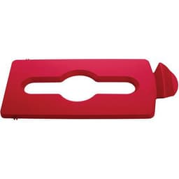 Couvercle déchets mélangés Slim Jim_Rubbermaid - Image principale