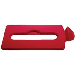 Couvercle papier station de recyclage Slim Jim_Rubbermaid - Image principale