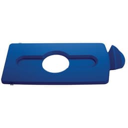 Couvercle bouteilles canettes recyclage Slim Jim bleu - Image principale