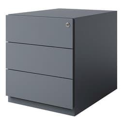 Caisson mobile en métal bas - 3 tiroirs - Bisley - Image 2