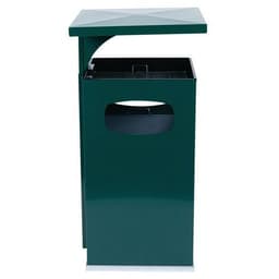 Cendrier-poubelle 72L / Vert - Manutan - Image 2