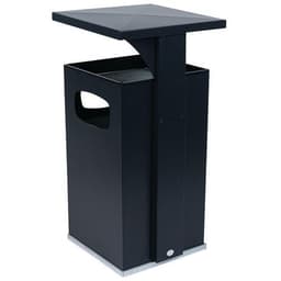 Cendrier-poubelle 72L / Anthracite - Manutan - Image 2