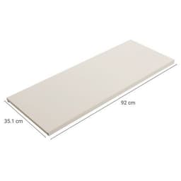 Tablette pour armoire à portes battantes - Beige Orel - Manutan Expert - Image 3