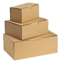 Boîte d'expédition carton kraft multi-usages - À languette - Havane - Image 4