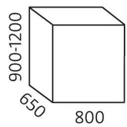 Armoire d'atelier à tiroirs Bott SL-86 - Hauteur 100 cm - Image 2