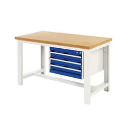 Établi Cubio à 3 tiroirs - Largeur 150 cm, Profondeur 75 cm - Bott - Image principale