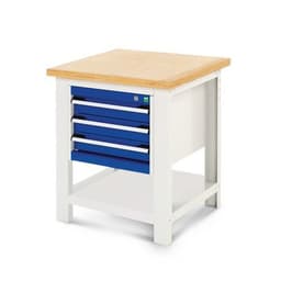 Établi Cubio avec tiroirs - Largeur 75 cm - Image principale
