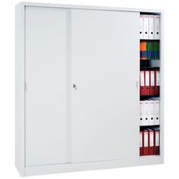 Armoire à monter porte coulissante - Haute - L 180 cm - Manutan Expert - Image principale
