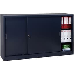 Armoire à monter porte coulissante - Basse - L 160 cm - Manutan Expert - Image principale