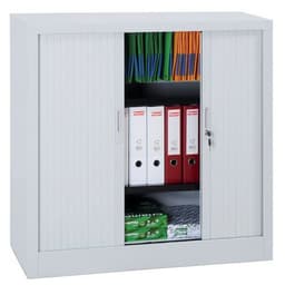 Armoire basse à rideaux en kit - Largeur 120 cm - Manutan Expert - Image 2