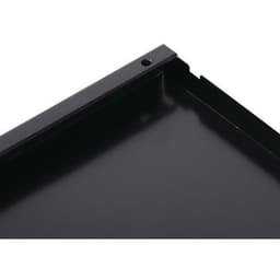 Tablette supplémentaire armoire à rideaux en kit- Larg. 120 cm - noire - Image 6