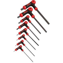 Jeu de 8 cles males 6 pans a poignee en l 2 a 10mm - Image principale