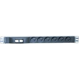 Multiprise 19'' 6 prises avec disjoncteur - Image principale