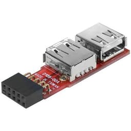 Adaptateur 2 ports USB 2.0 internes sur carte mère - Image principale