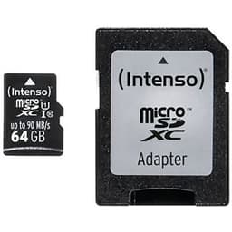 Carte MicroSDXC  64 Go UHS-I Professional Class 10 - Intenso - Image principale