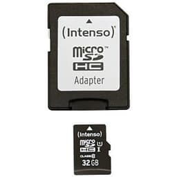 Carte MicroSDHC 32 Go UHS-I Class 10 - Intenso - Image principale