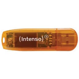 Clé USB 2.0 Rainbow Line - 64Go Orange INTENSO - Image principale