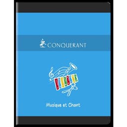 Cahier musique 17x22 cm 24 pages musique - 24 pages seyes - Image 2