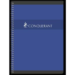 Cahier reliure hélicoïdale A4 180 pages seyes 70g NF 66 - Image 3