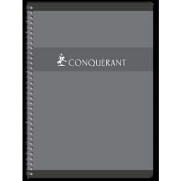 Cahier reliure hélicoïdale A4 180 pages 5x5 70g NF 64 - Image 3
