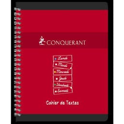 Cahier de texte intégrale 17x22 148 pages seyes 70g - Image 4