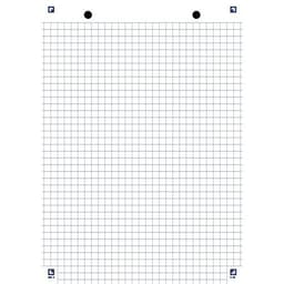 Bloc de 30 fiches bristol A5 petits carreaux 5mm blanches perforées - Oxford - Image 4