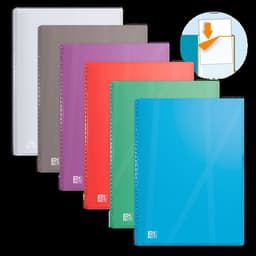 Protège-Documents Hawaï A4 160 vues / 80 Pochettes Couverture Polypro Coloris Assortis - Image principale
