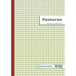 Manifold Factures 50 feuillets tripli autocopiants - Image principale