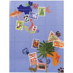 Album de timbres Globe-Trotter 16 pages noires - Image principale