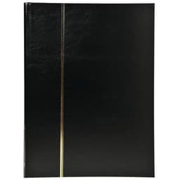 Album de timbres simili-cuir pages noires - Image principale