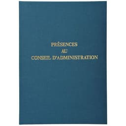 Présence Conseils d'Administration 100 pages - Image principale