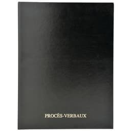 Registre à onglets 32x25cm - Procès-verbaux 200 pages - Image principale