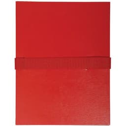 Lot de 10 chemises dos extensible Balacron et sangle scratch - rouge - Image principale