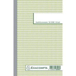 Lot de 10 Manifold quadrillé 5x5 21x13,5cm 50 feuillets dupli autocop. - Image principale