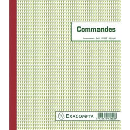 Lot de 5 Manifold commandes 21x18 cm 50 feuillets tripli autocopiants - Image principale