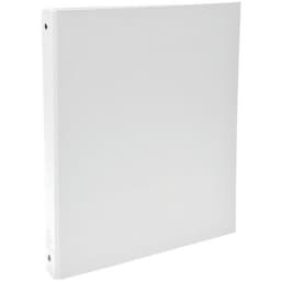 Lot de 20 Classeur rembordé polypropylène 4 anneaux 30mm - A4 - Blanc - Image principale