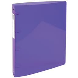 Lot de 10 Classeur 4 anneaux 30mm IDERAMA PP 7/10e - A4 maxi - Violet - Image principale