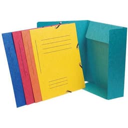 Lot de 50 Chemise à élastique Imprimée 3 rabats carte lustrée - A4 - Image principale