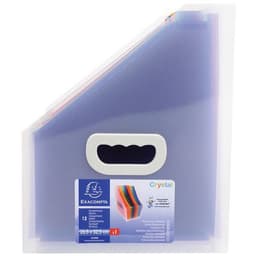 Lot de 4 Trieur Porte-revues à 12 compartiments Crystal - Image principale