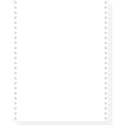 Feuilles listing autocop. blanc 240x12 2plis bande détachable - Image principale