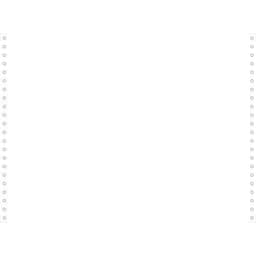 Feuilles listing blanc 380x11 1pli bandes détachables 70g - Image principale