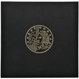 Classeur numismatique + 5 feuilles plastique 245x25 cm noir - Image principale