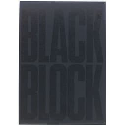 Lot de 5 Bloc Black block 29,7x21cm - Papier jaune ligné - Image principale