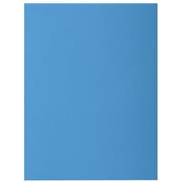 Lot de 5 paquets de 50 chemisess 2 rabats ROCK''S 210 - 24x32cm bleu - Image principale