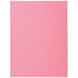 Lot de 5 paquets de 50 chemisess 2 rabats SUPER 210 - 24x32cm - rose - Image principale