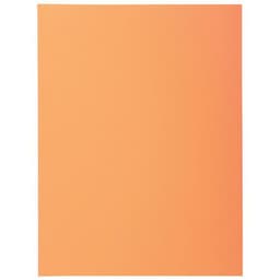 Lot de 5 paquets de 50 chemisess 2 rabats SUPER 210 - 24x32cm - orange - Image principale