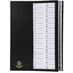 Trieur à onglets cavaliers 26 compartiments Alphanumériques - A4 - Image principale