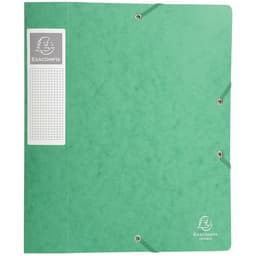 Lot de 10 Bte de class. Cartobox Dos 60mm cte lustrée A4 vert - Image principale