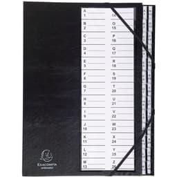 Trieur rigide Ordonator avec cavaliers alphabétique 26 compartiments - Image principale