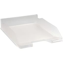 Lot de 6 Corbeille à courrier MIDI-COMBO cristal transparent - Image principale